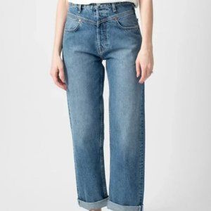 RE/DONE Yoke Front Straight Leg Jeans